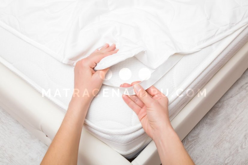 Prošívaný chránič matrace na míru Bella - Velikost chrániče matrace (délka x šířka): Vlastní rozměr - napište do Poznámky na konci objednávky