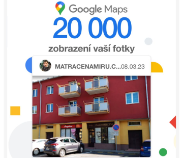 12. 11. 2025 🎉 Wow! Naši fotku na Google Maps už vidělo přes 20 000 lidí!